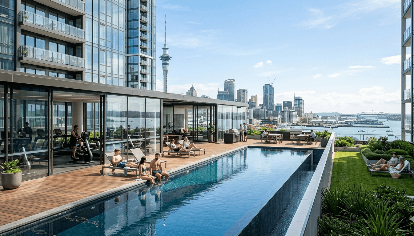 How Building Amenities Affect Apartment Rental Performance in Auckland City